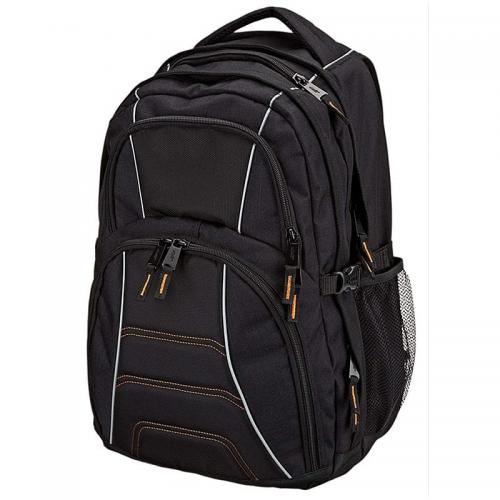 Nylon School Laptop Backpack