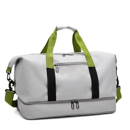 Duffle Bag Gym Bag with Shoe Compartment